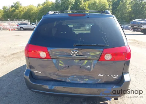2006 Toyota Sienna Xle from USA, damaged, VIN 5TDBA22C16S061095